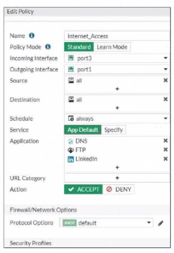 Fortinet NSE7_EFW-7.2 exam questions 9